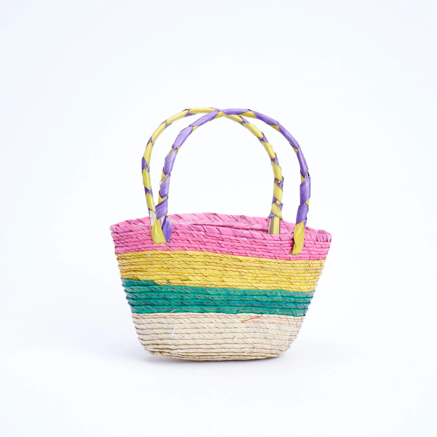 Handmade Straw Woven Handbag