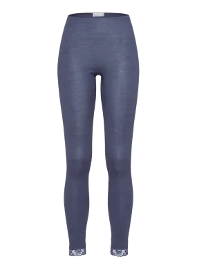 HANRO  Wool and silk leggings - Grey