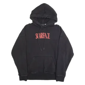 H&M Scarface Oversized Fit Mens Black Hoodie M