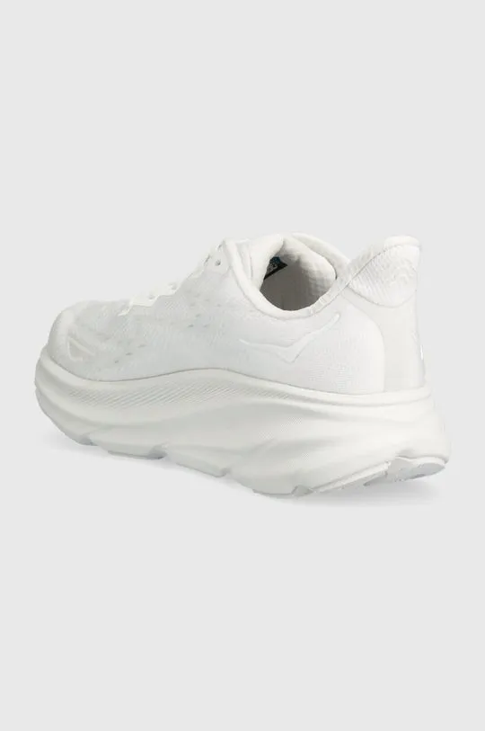 Hoka One One running shoes Clifton 9 white color