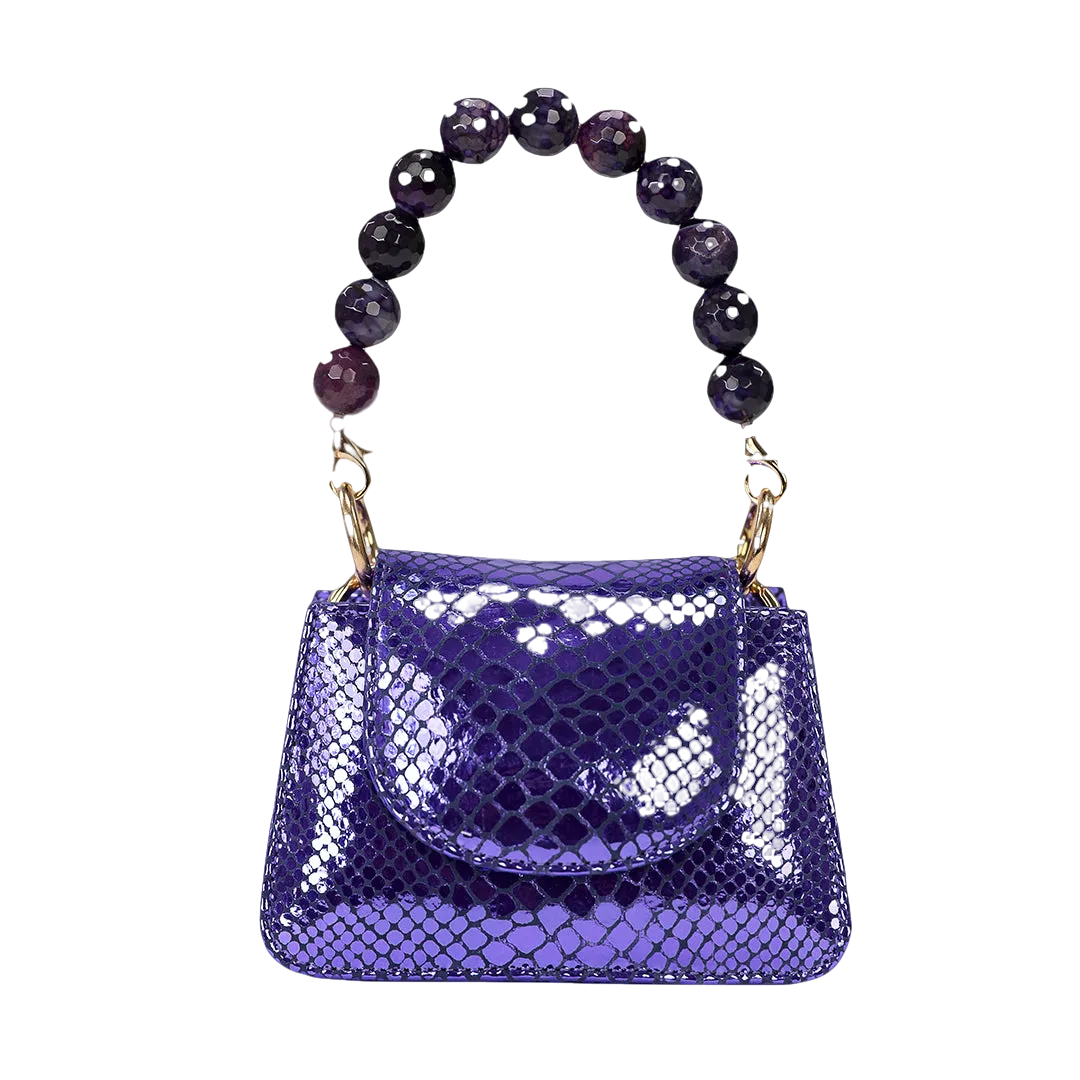 Horra - Metallic Purple - Mini Bag