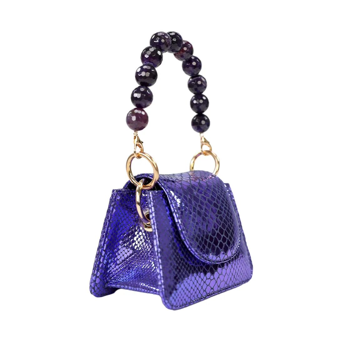 Horra - Metallic Purple - Mini Bag