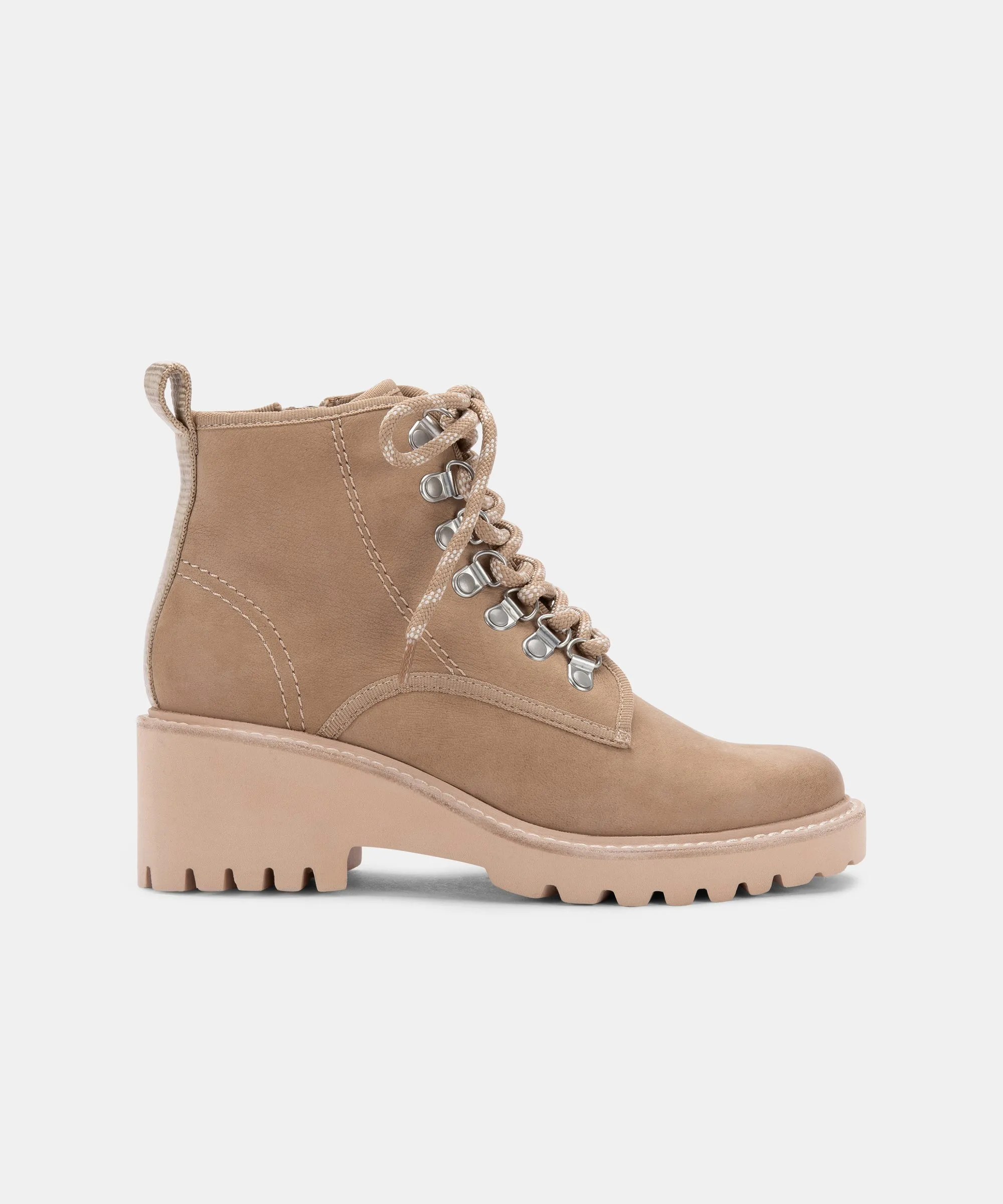 HUEY HIKER BOOTS MUSHROOM NUBUCK