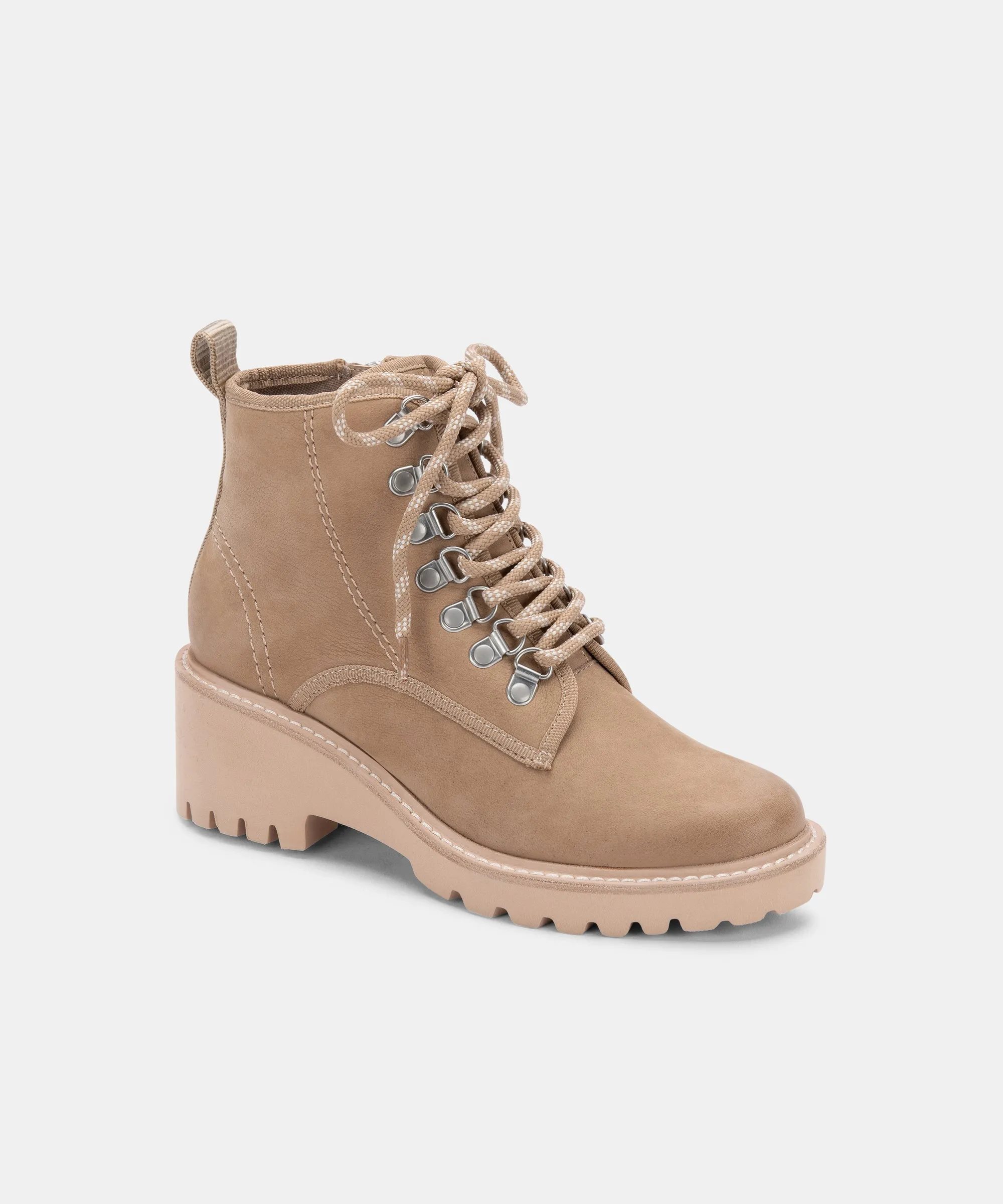 HUEY HIKER BOOTS MUSHROOM NUBUCK