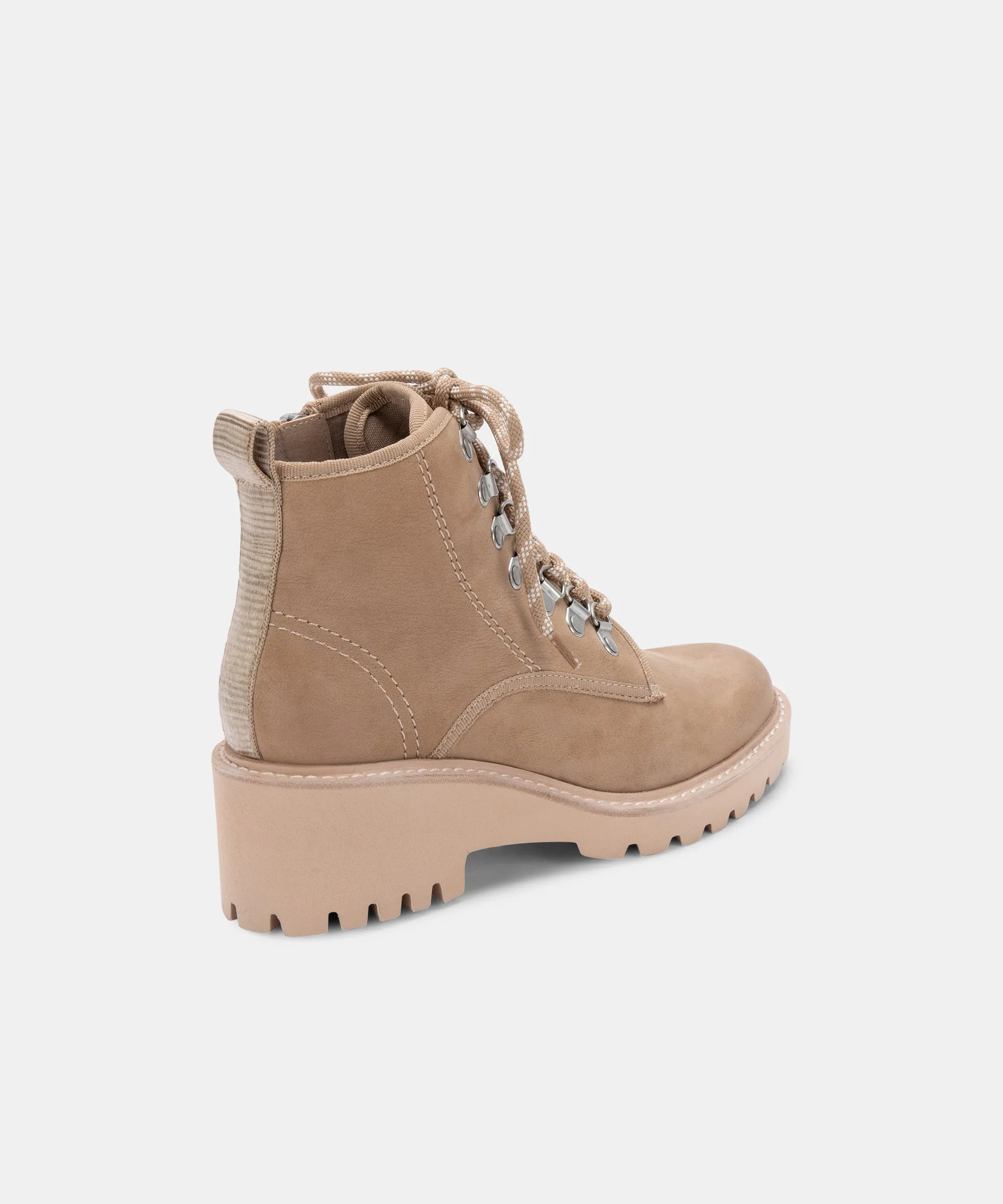 HUEY HIKER BOOTS MUSHROOM NUBUCK