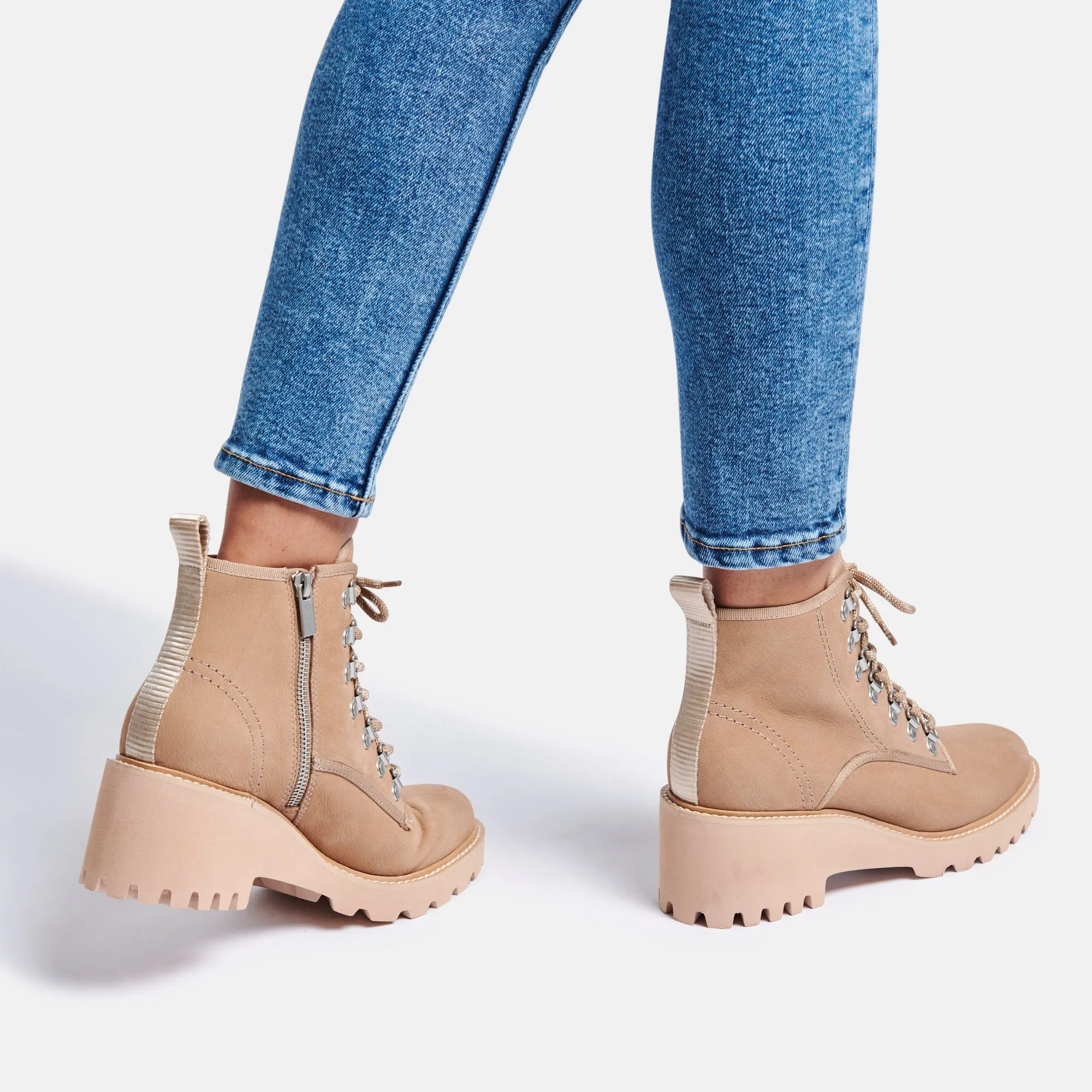 HUEY HIKER BOOTS MUSHROOM NUBUCK