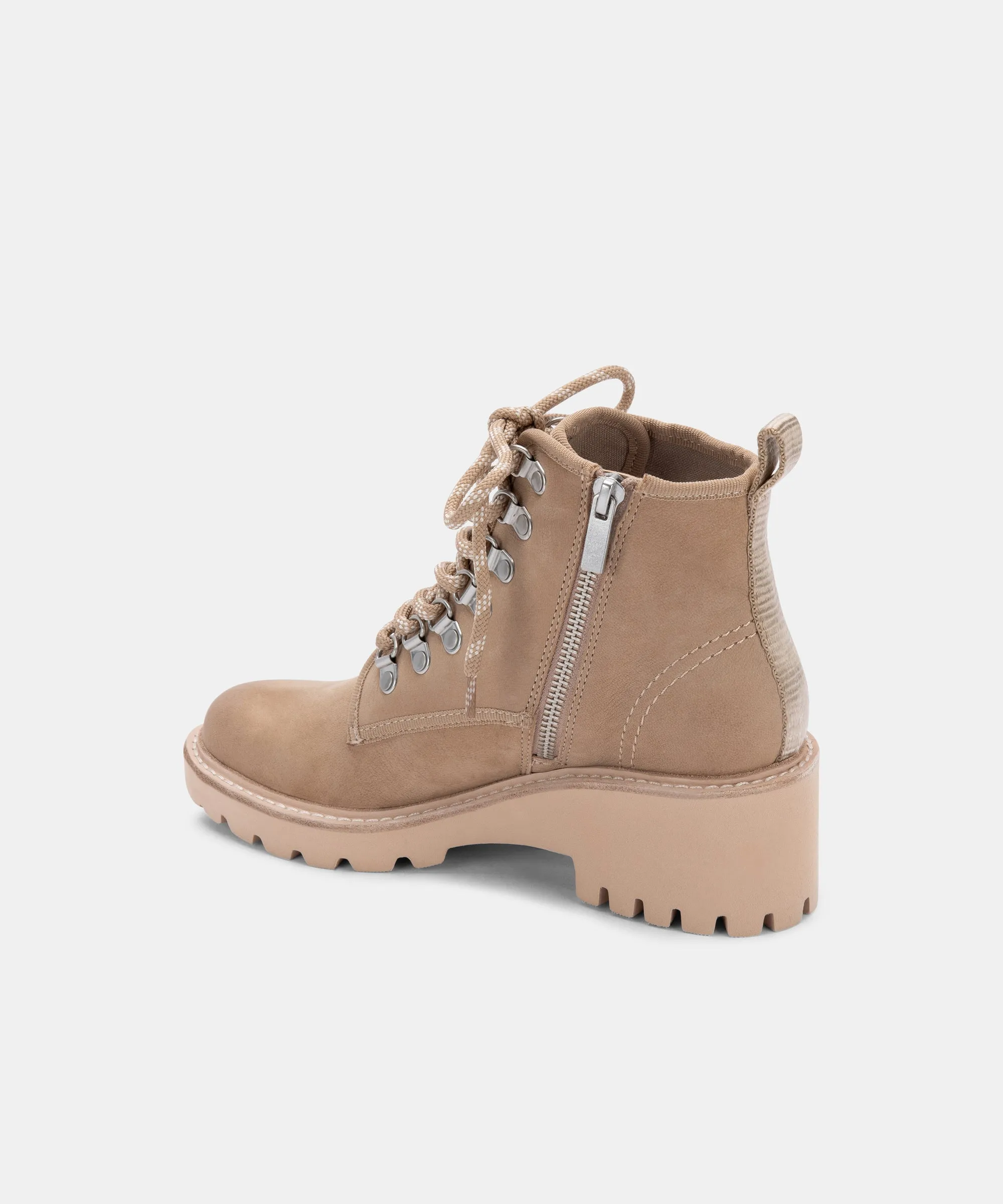 HUEY HIKER BOOTS MUSHROOM NUBUCK