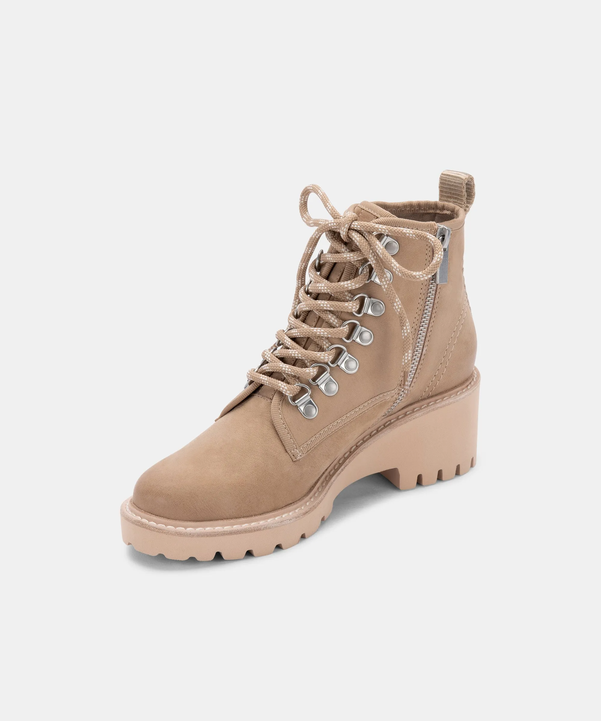 HUEY HIKER BOOTS MUSHROOM NUBUCK