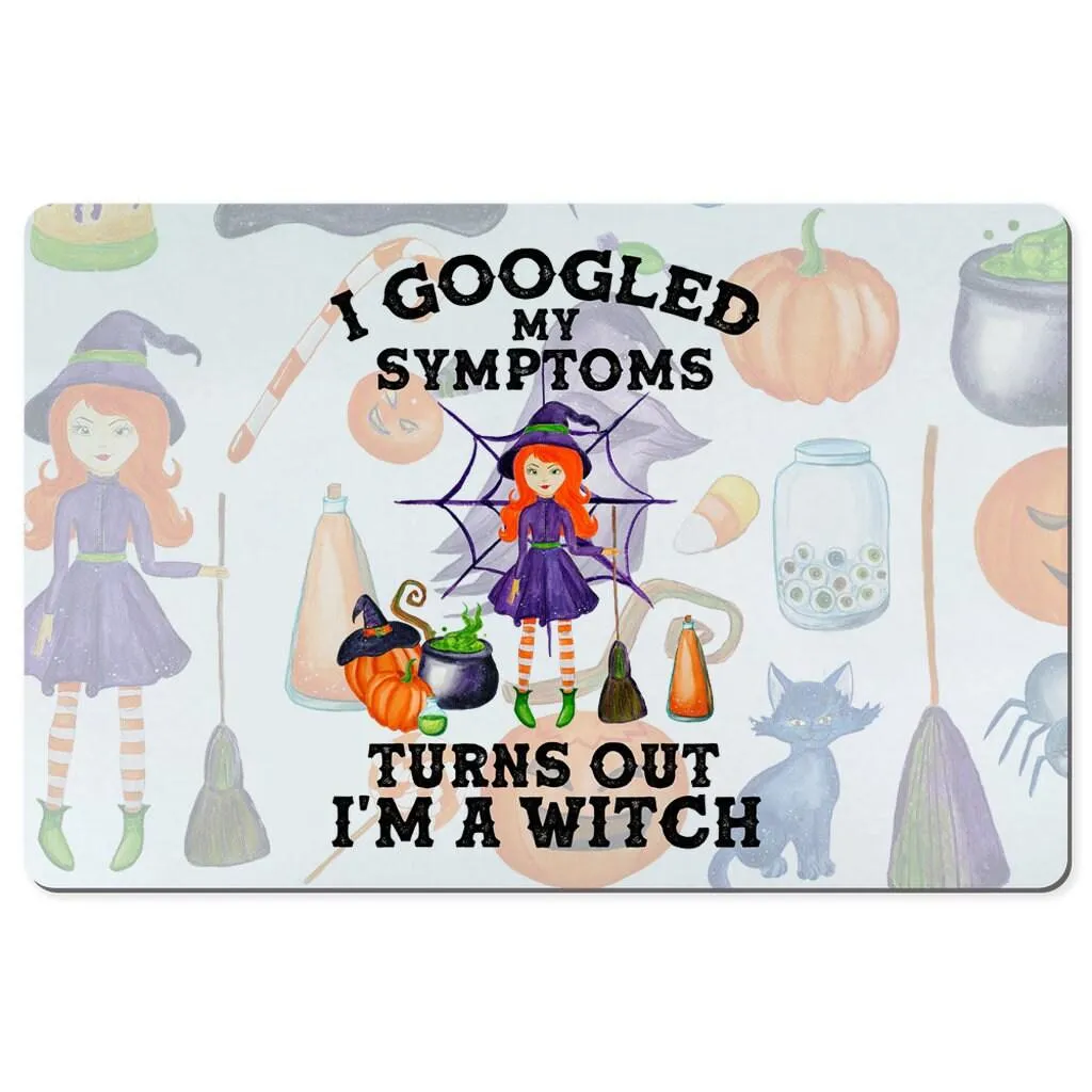 i googled my symptoms and turns out i am witch desk Mats