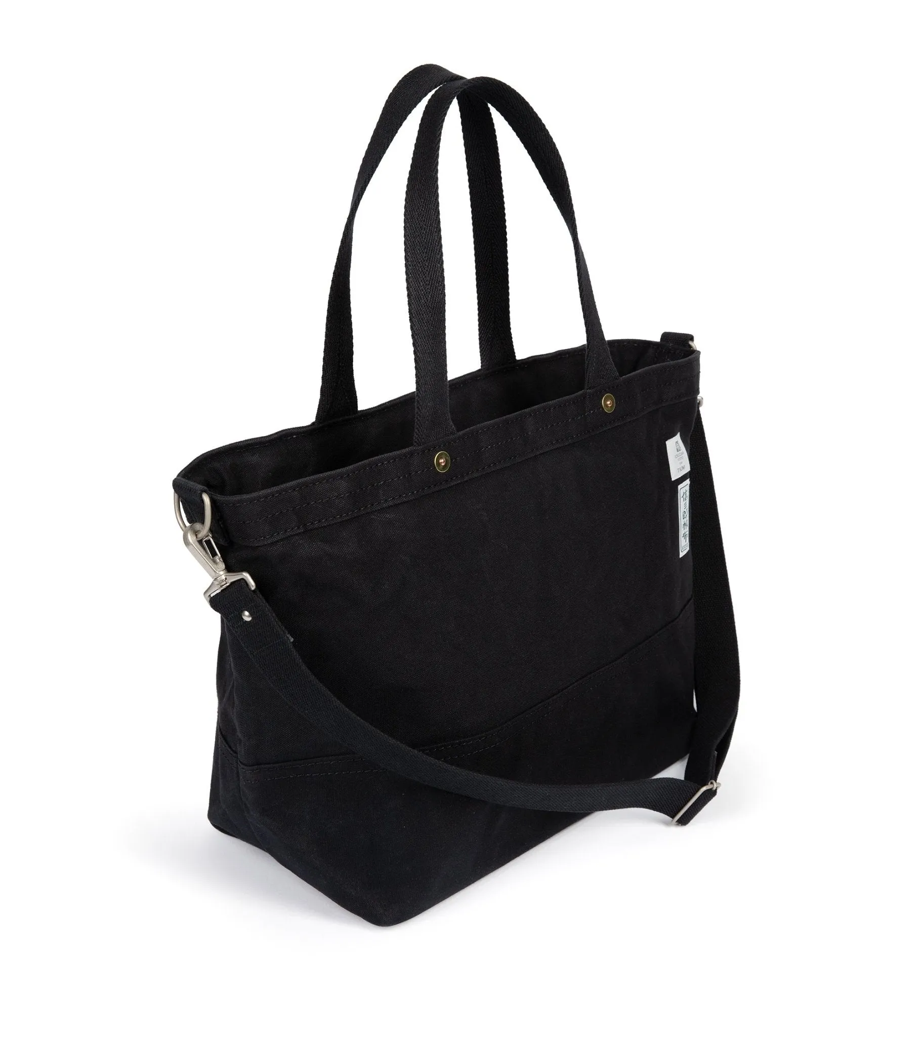 Ichizawa Hanpu for Trunk Zip Tote Bag: Black