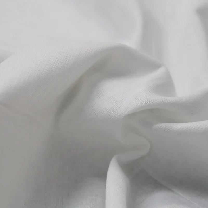 Indian Cotton Voile - White