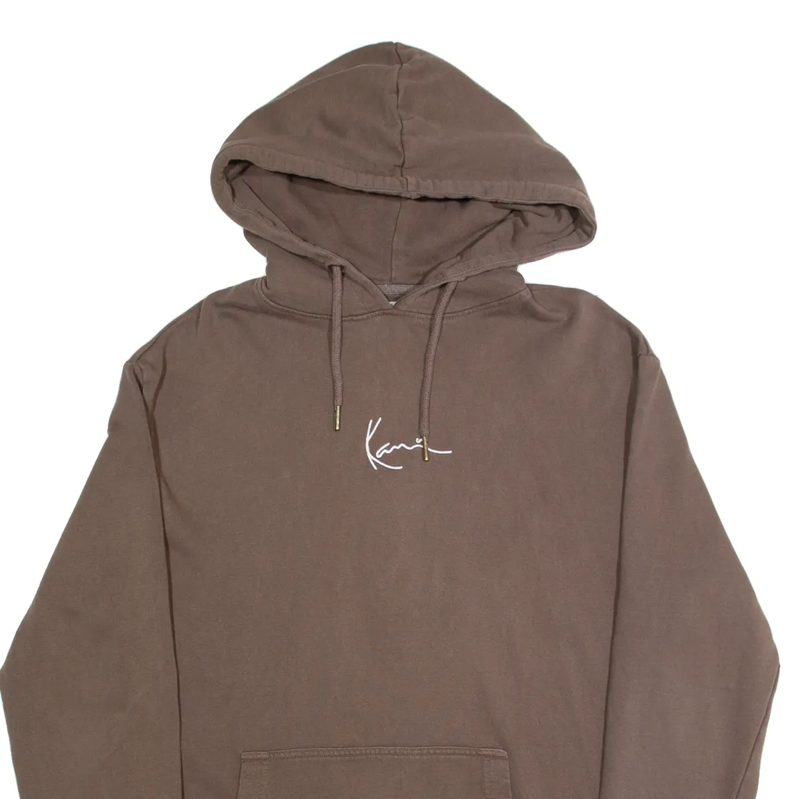 KARL KANI Mens Brown Hoodie M