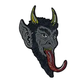 Krampus Smile Pin