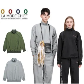 LAMODECHIEF  |Unisex Street Style Plain Tops