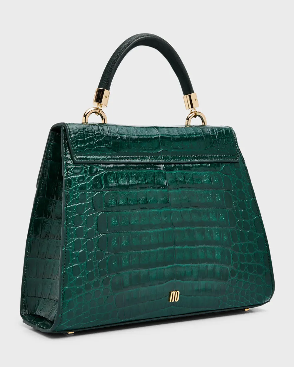 Large Michelle Bag in Dark Green