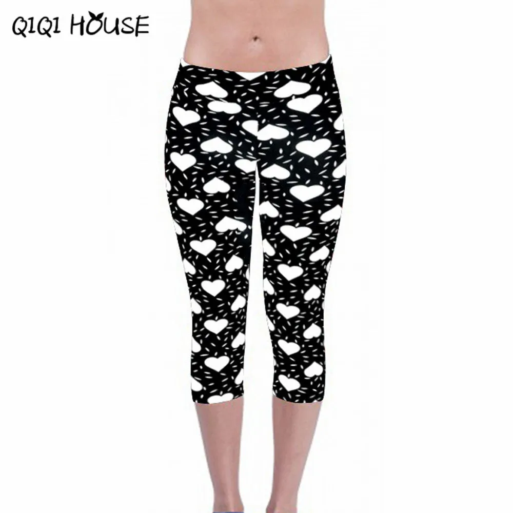 Leggings Women Fitness summer casual Pants Marque Fille Fitness Printed Stretch Top Leggings femmes pantalons #3546 SM6