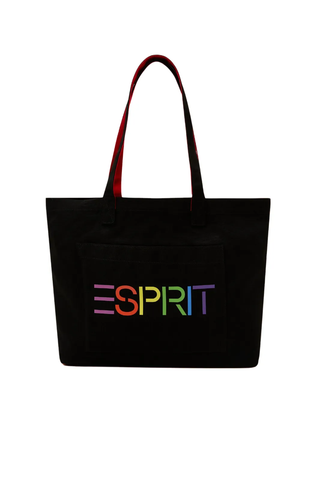 Logo Canvas Tote Bag Black