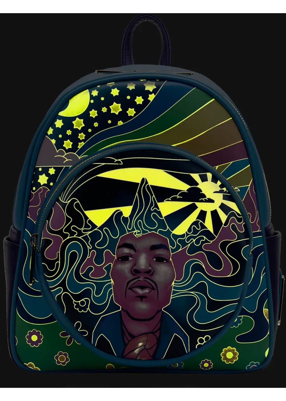 Loungefly Jimi Hendrix Psychedelic Landscape Backpack