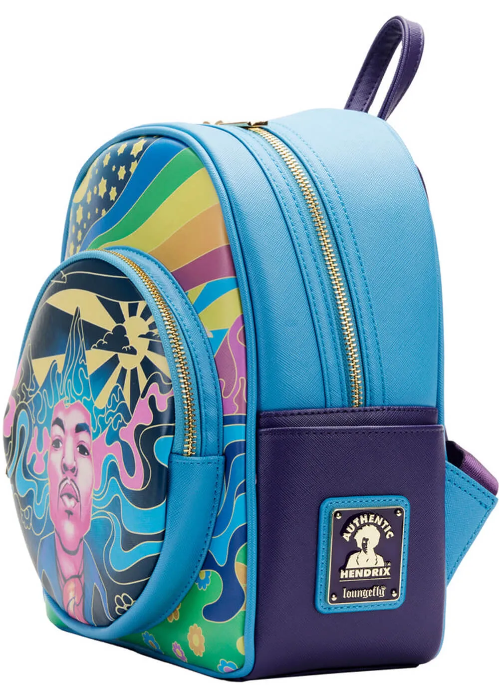 Loungefly Jimi Hendrix Psychedelic Landscape Backpack