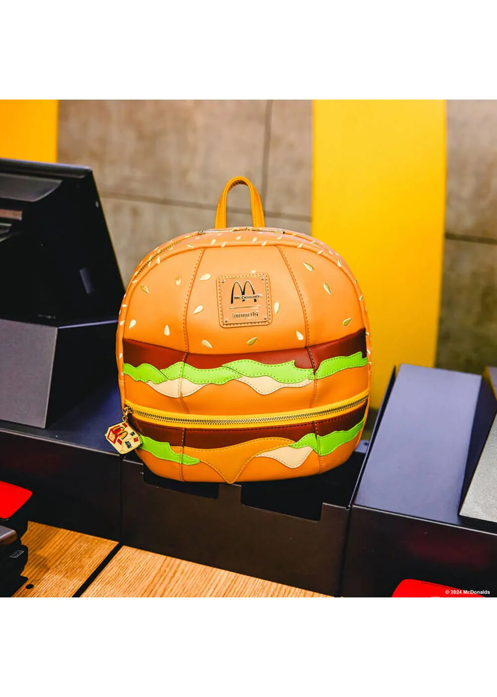 Loungefly McDonalds Big Mac Backpack