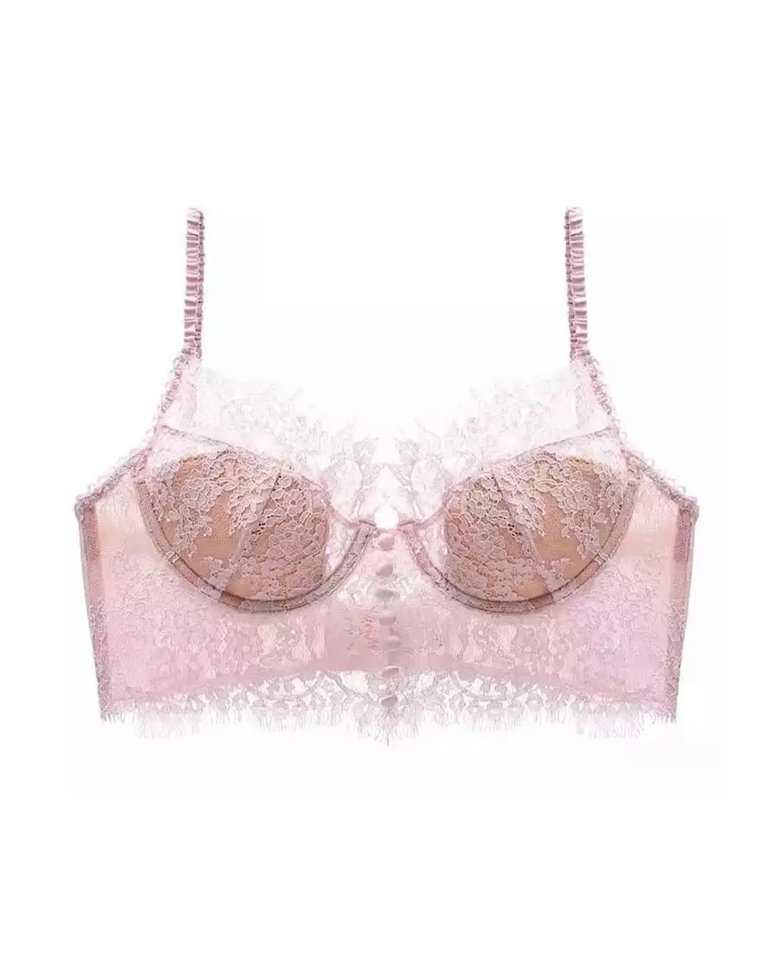 Lower Back Lace Bra Top