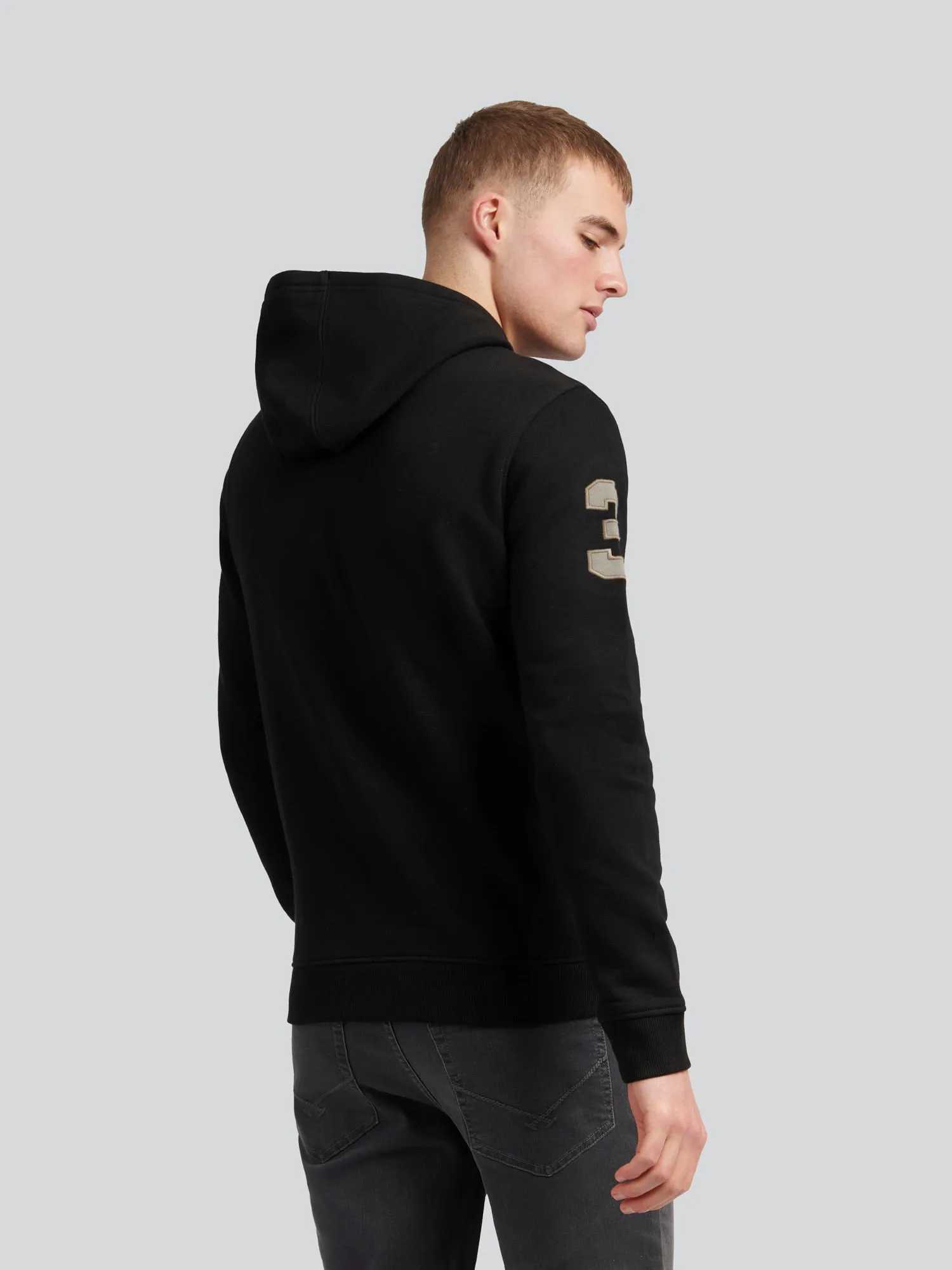 Mens Player 3 Hoodie in Black