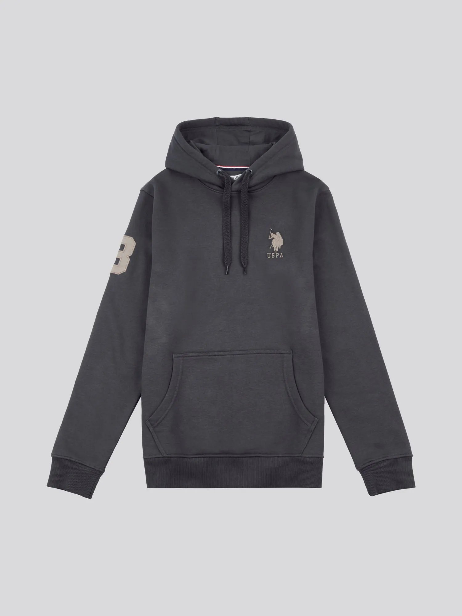 Mens Player 3 Hoodie in Ebony