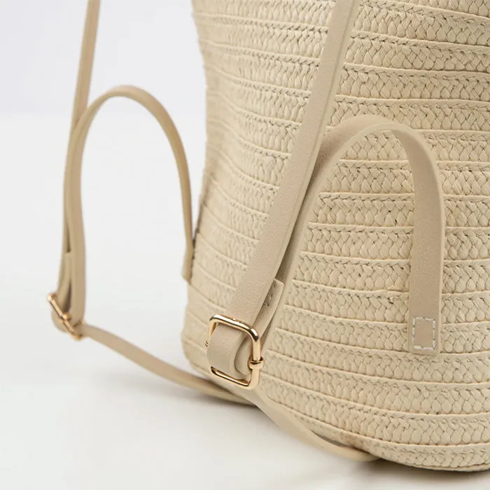 Meri Meri Raffia Bunny Backpack