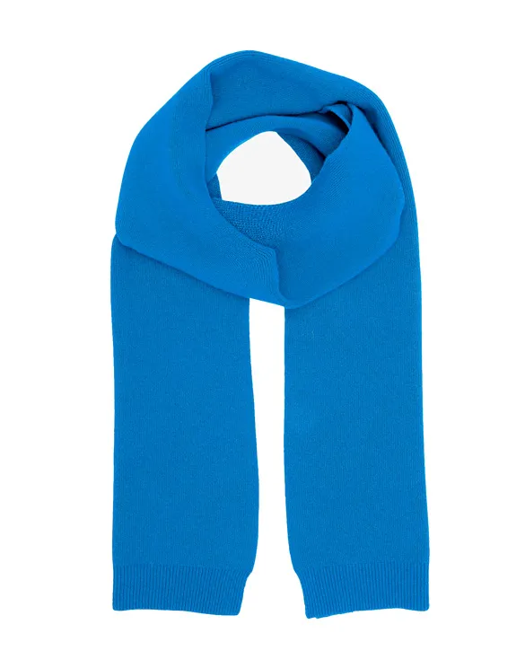 Merino Wool Scarf Pacific Blue | Colorful Standard