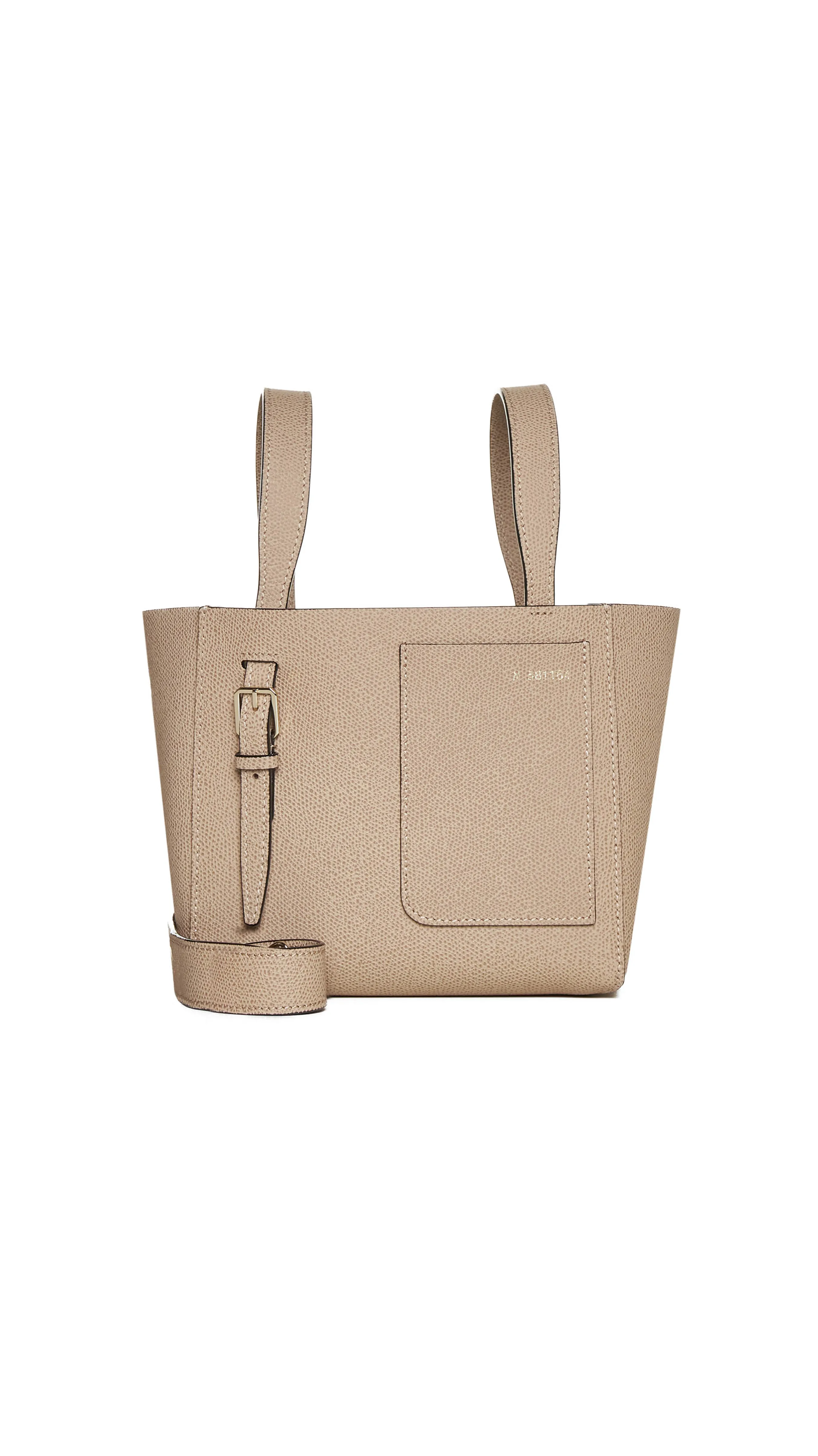 Micro Soft Tote Bag - Beige