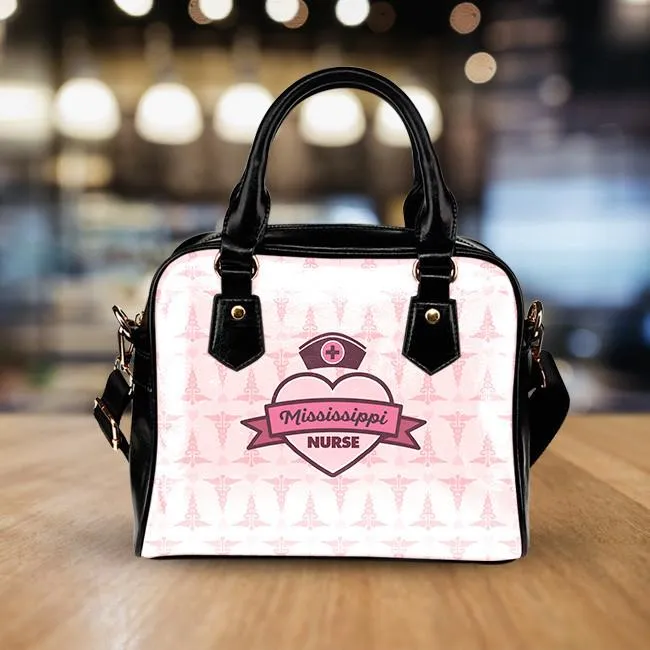 Mississippi Nurse Handbag Pink