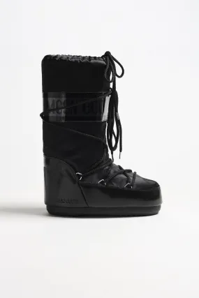 Moon Boot Icon Glance in Schwarz