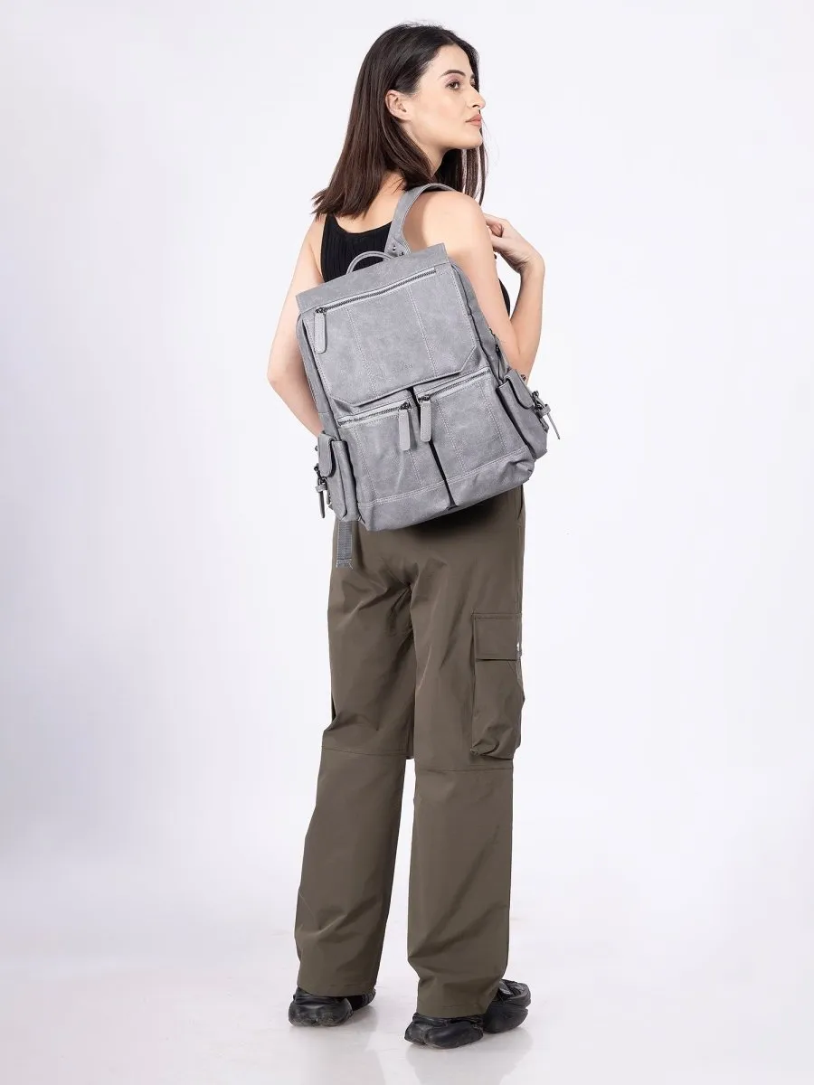 Multitasker Grey Backpack