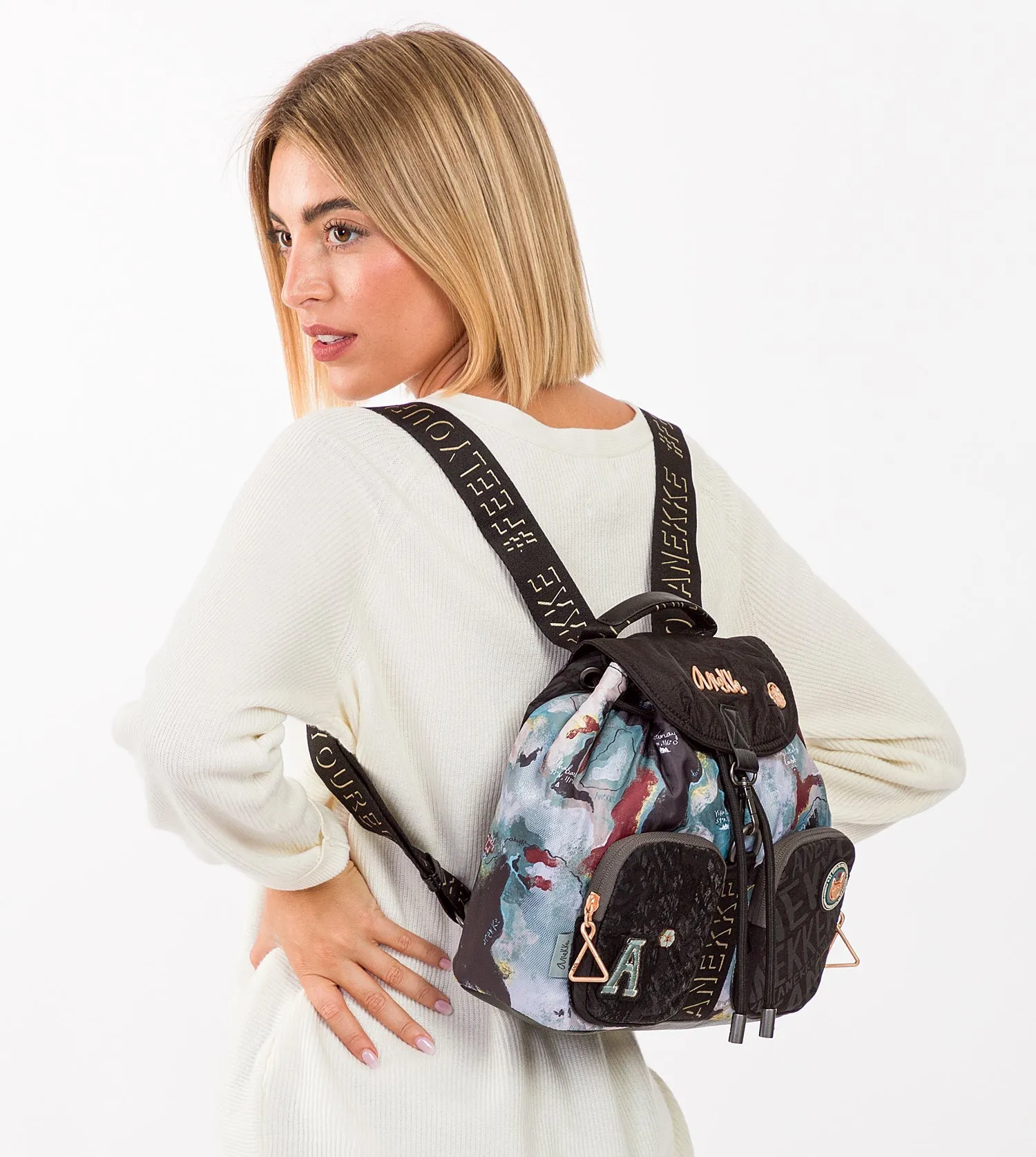 Nature Woods satchel backpack