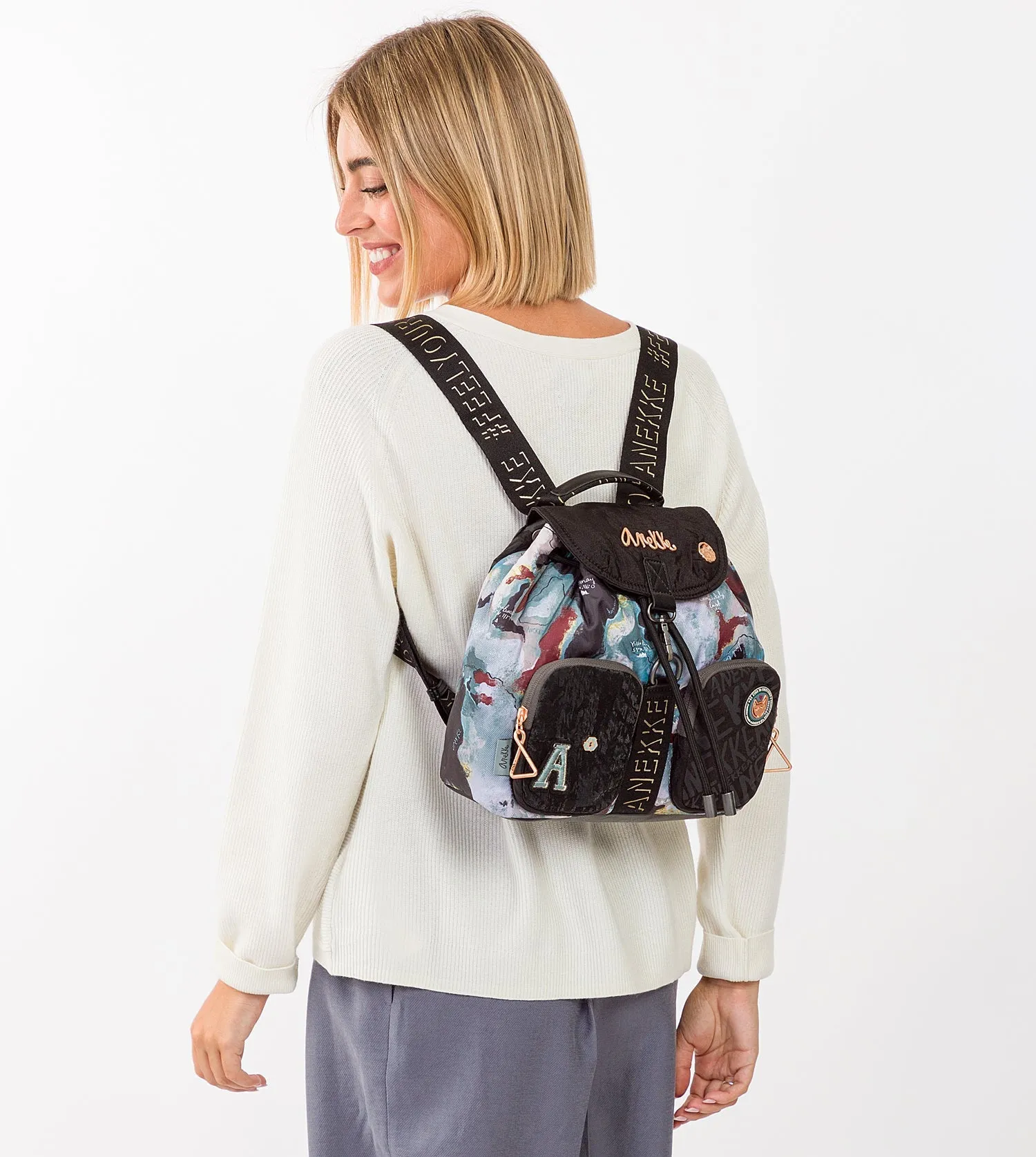 Nature Woods satchel backpack