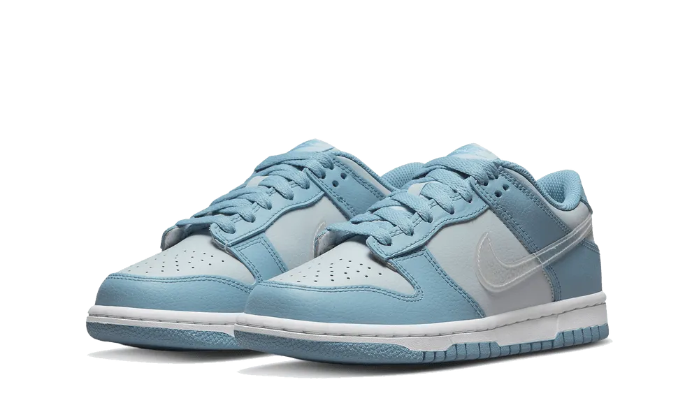 Nike Dunk Low 'Aura Blue Clear Swoosh'