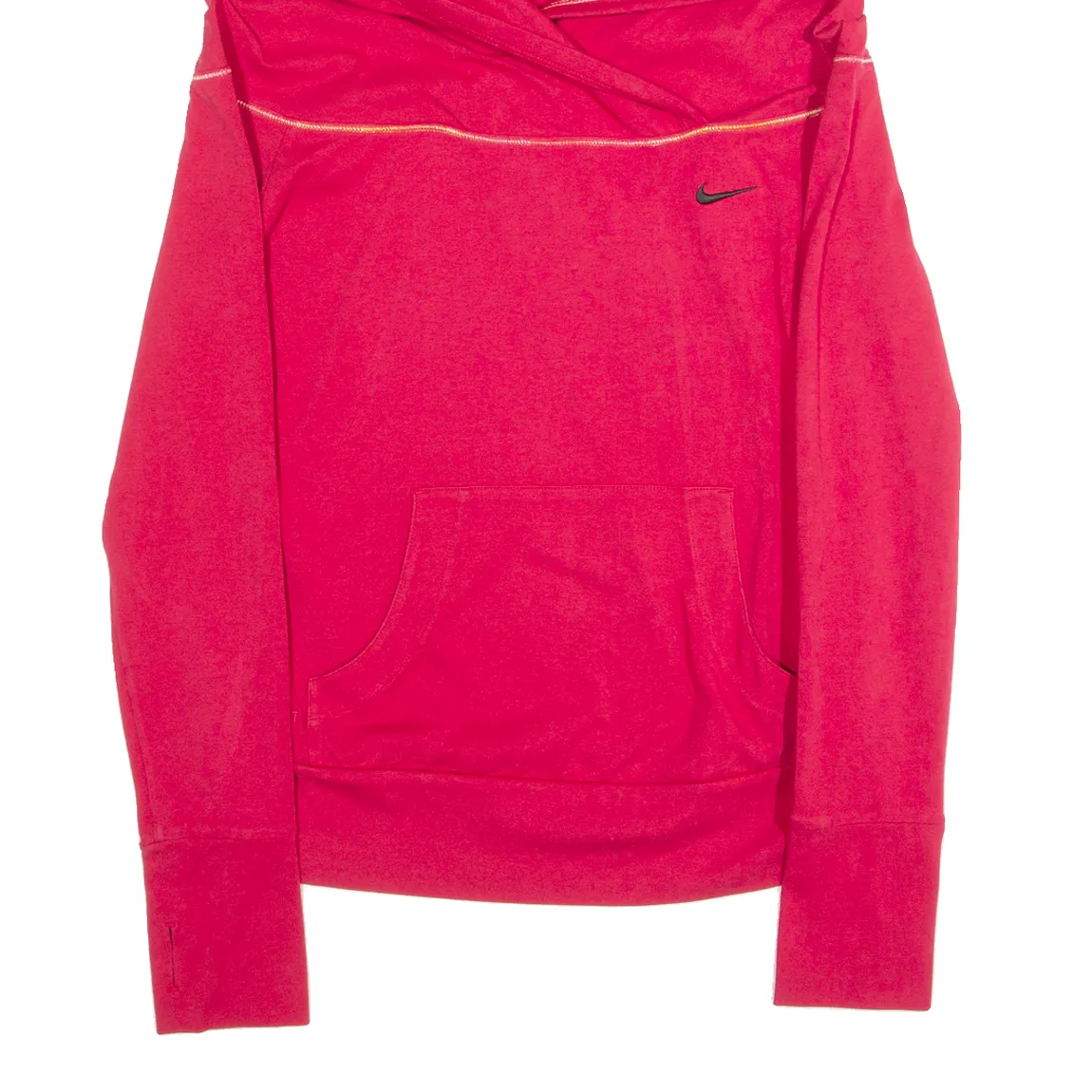 NIKE Womens Pink Hoodie XS