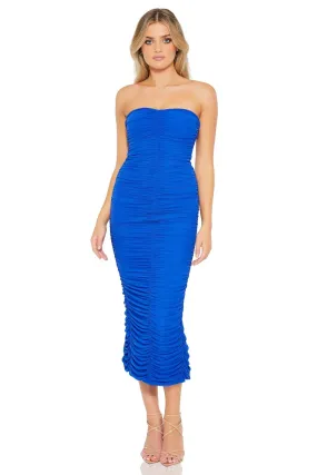 Nookie Zen Midi Dress - Royal