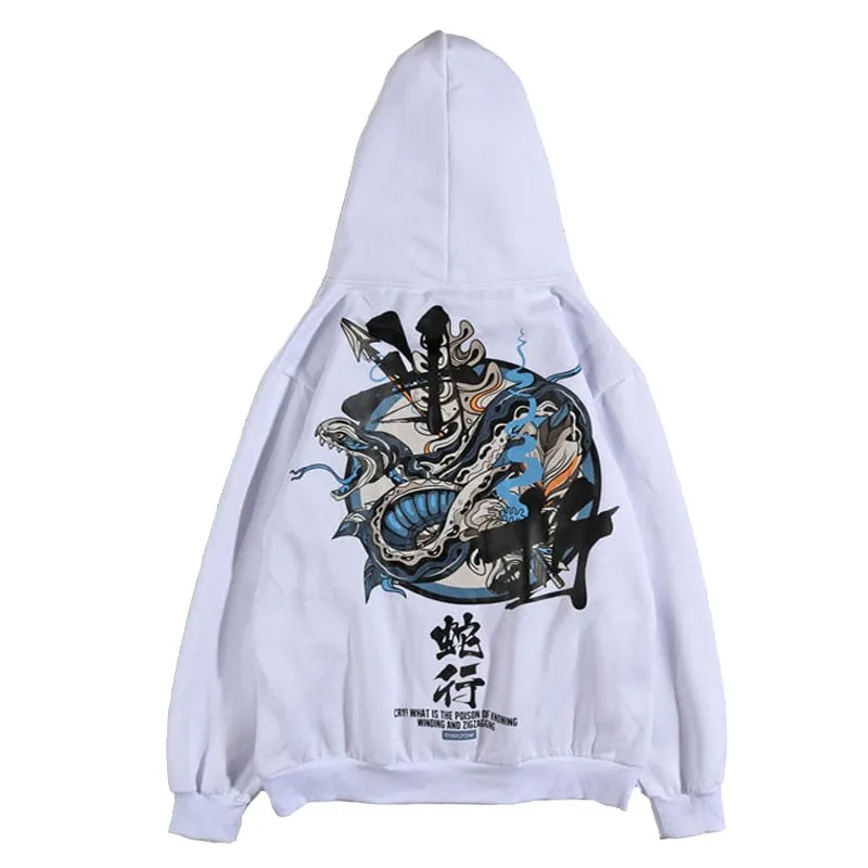 Orchid Serpent King Hoodie