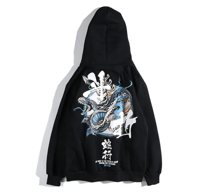 Orchid Serpent King Hoodie