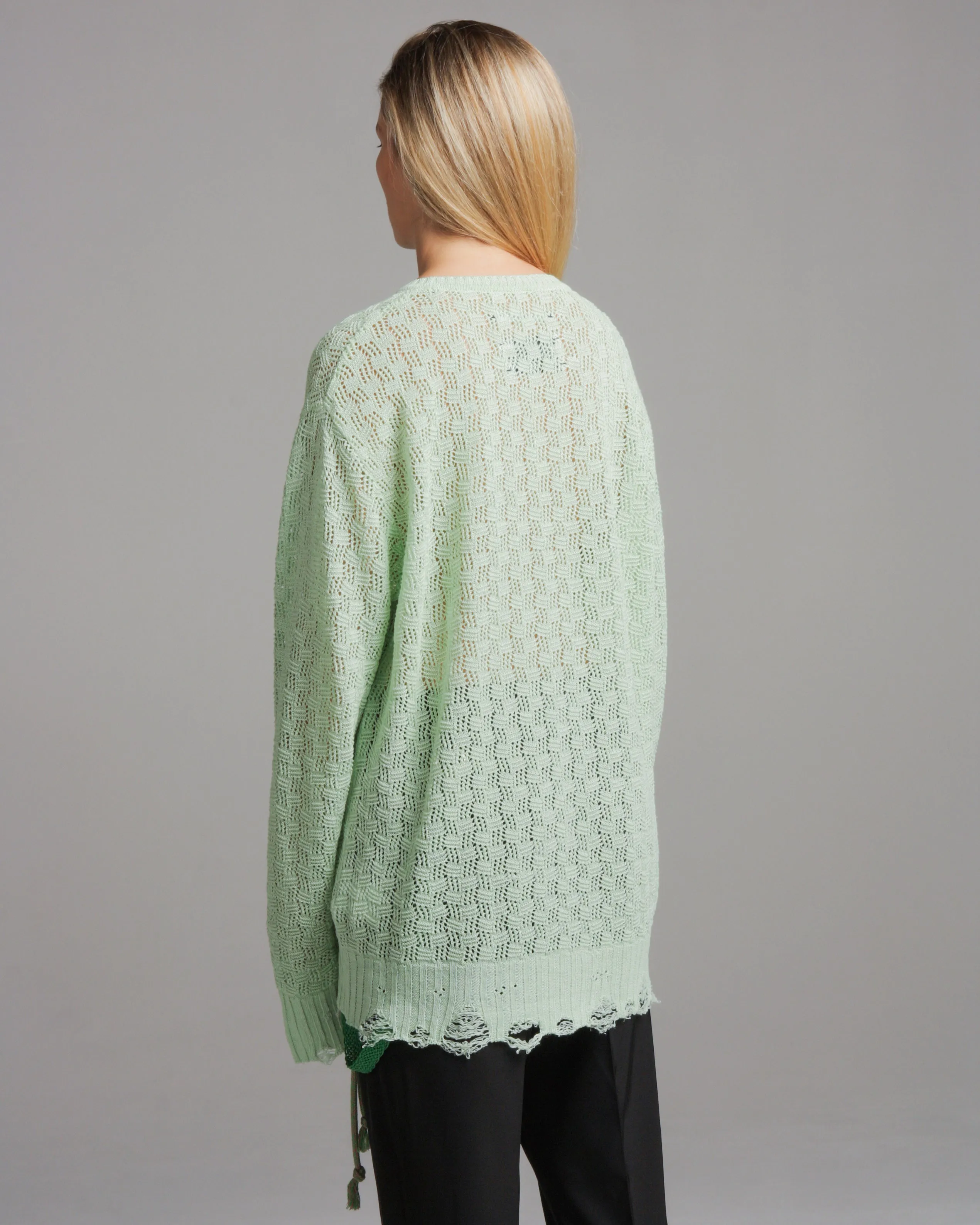 Oversized Green Sweater