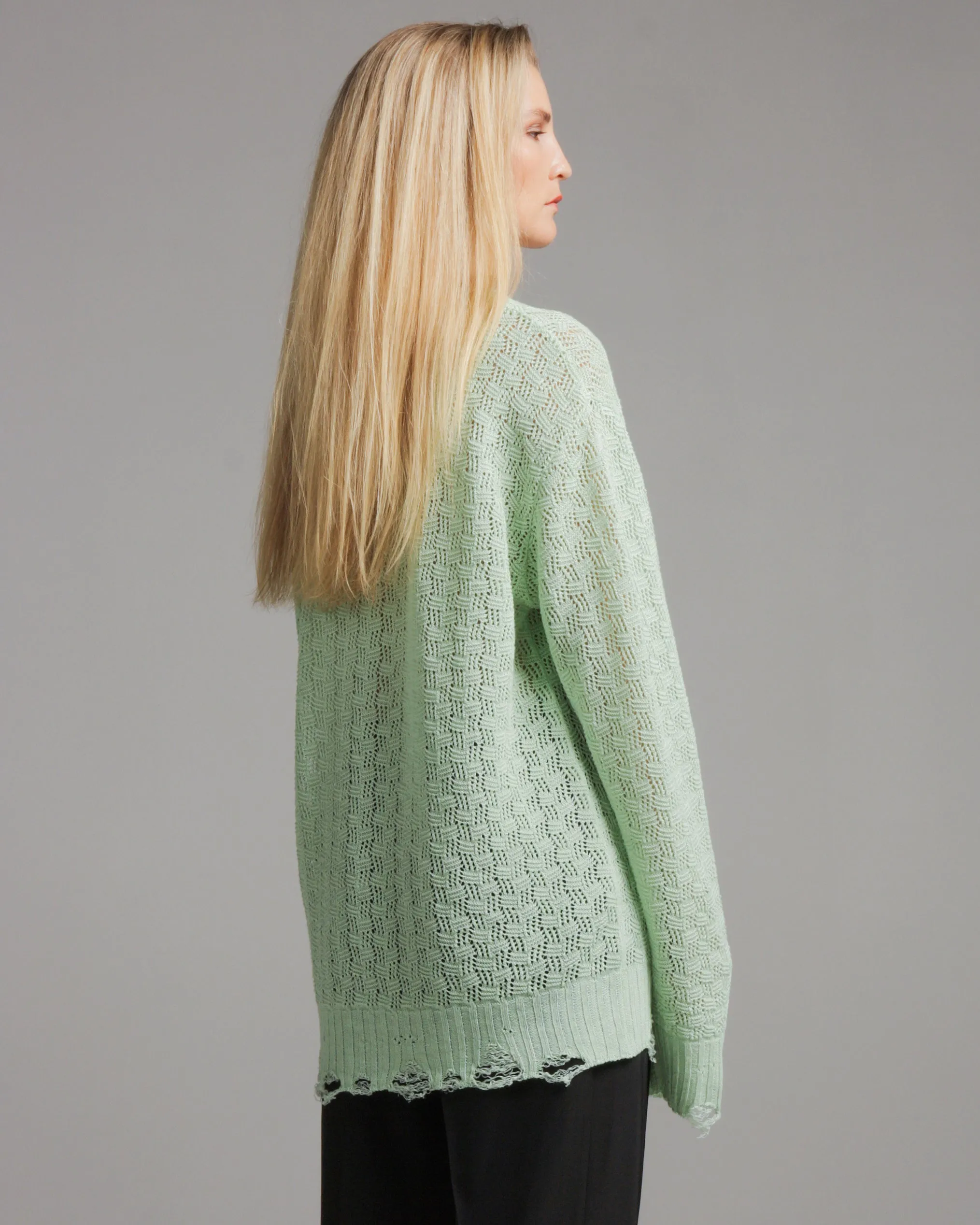 Oversized Green Sweater