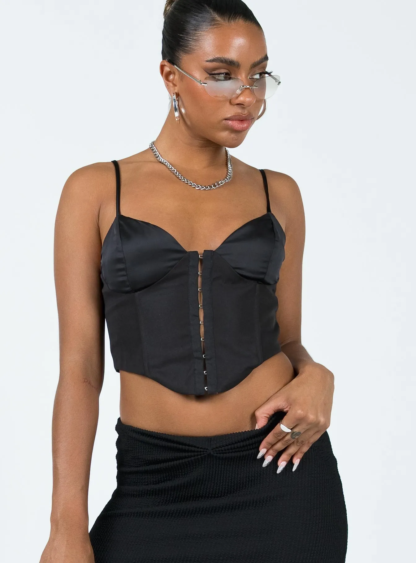 Palisade Corset Top Black