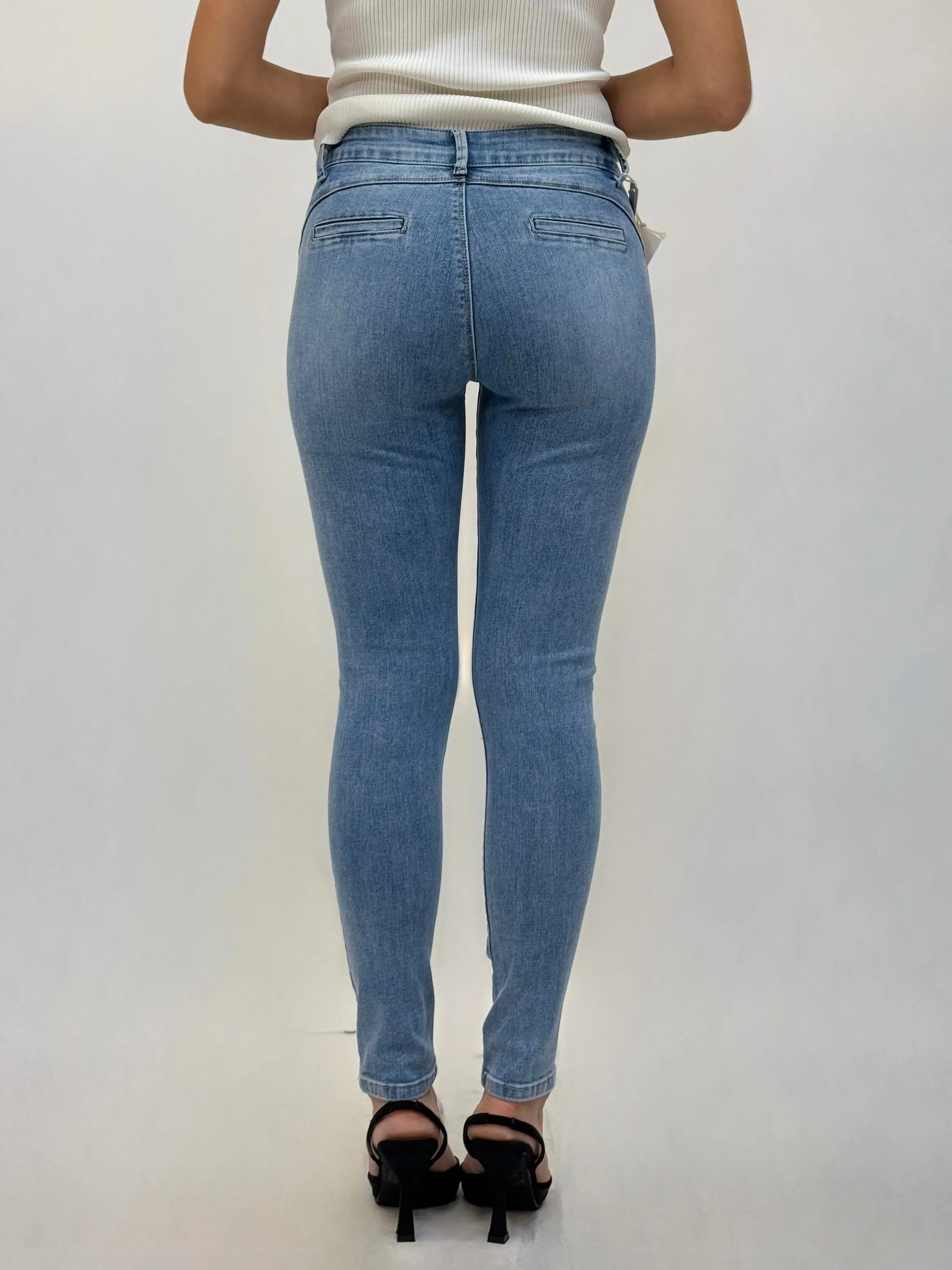 Pantaloni jeans skinny push-up Adoro