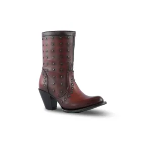 Platino Texas Country Womens Boot Peli Choco Brosh Annia