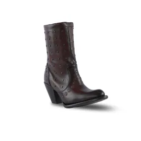 Platino Texas Country Womens Boot Peli Choco Brosh Anya