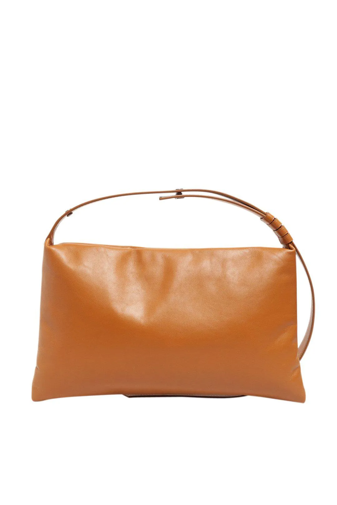 Puffin leather handbag