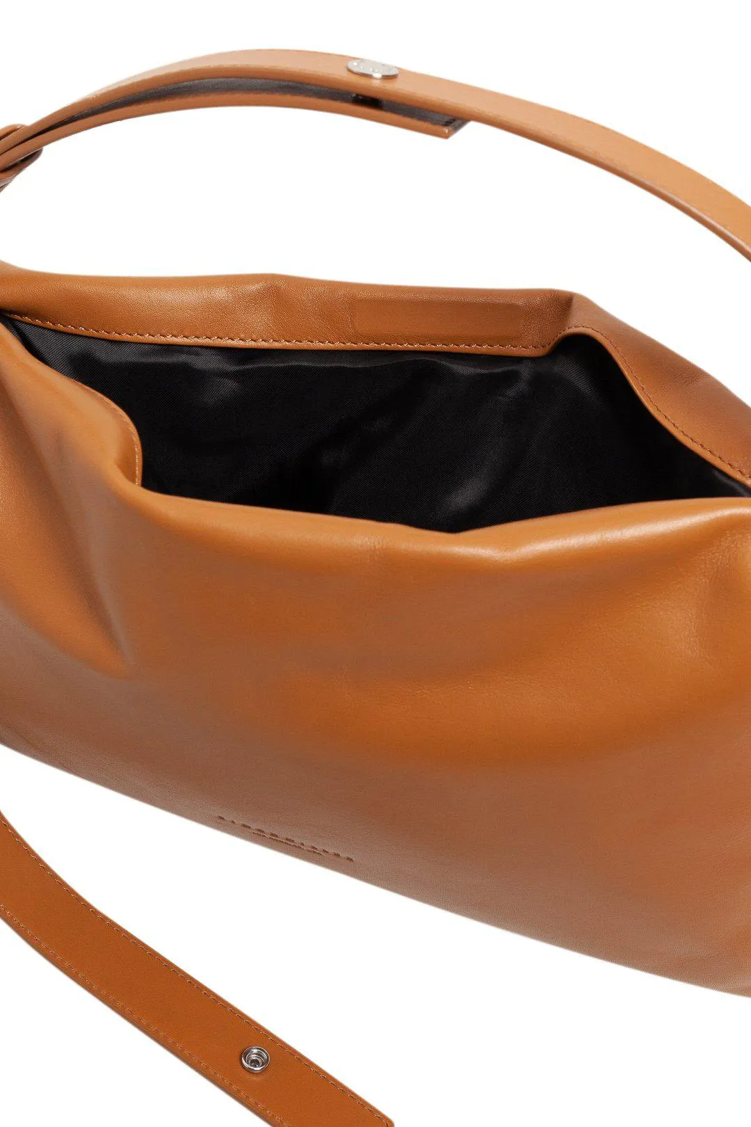 Puffin leather handbag