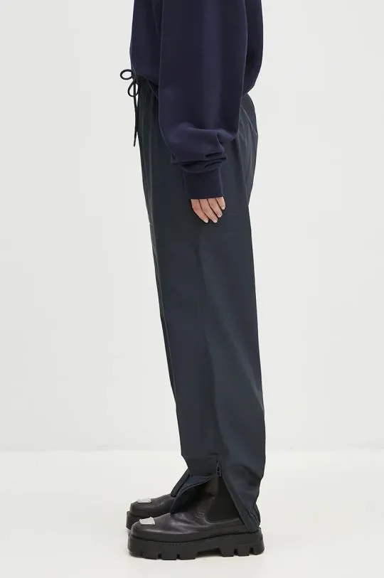 Rains trousers navy blue color