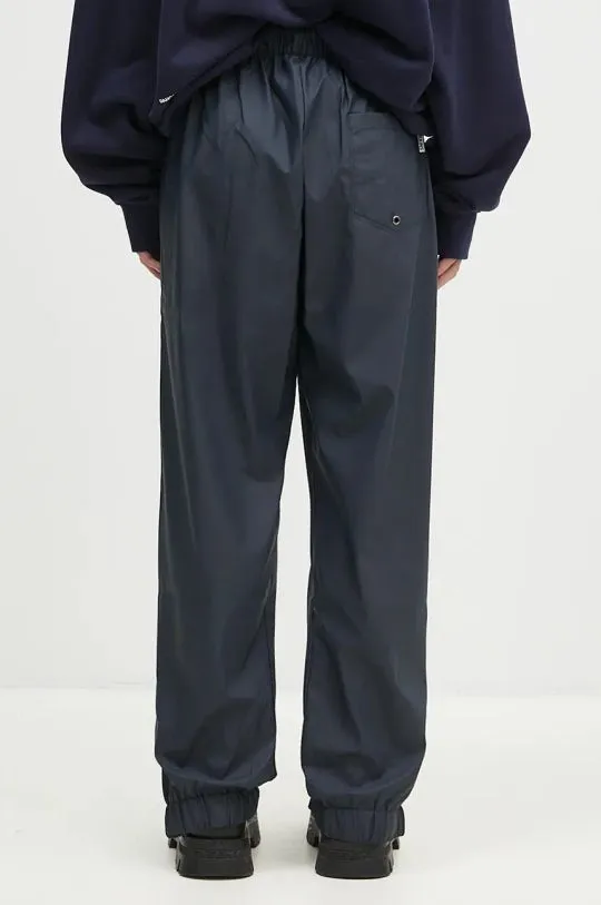 Rains trousers navy blue color